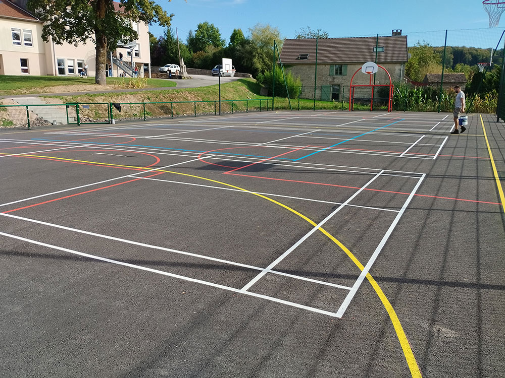 Illustration prestation Tracés sportifs et jeux d’enfants sur-mesure